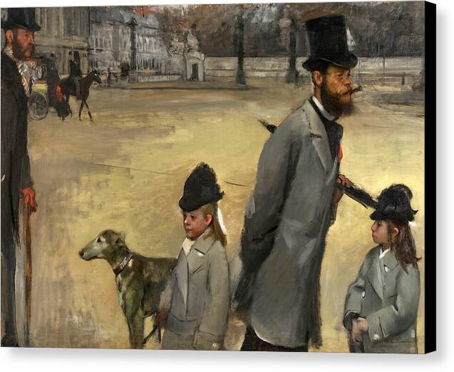 Place de la Concorde - Canvas Print
