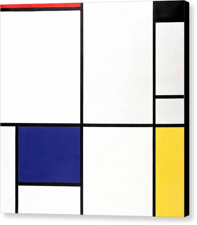 Tableau I Composition - Canvas Print