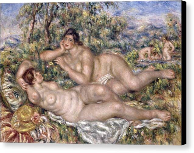 The Bathers 1 - Canvas Print