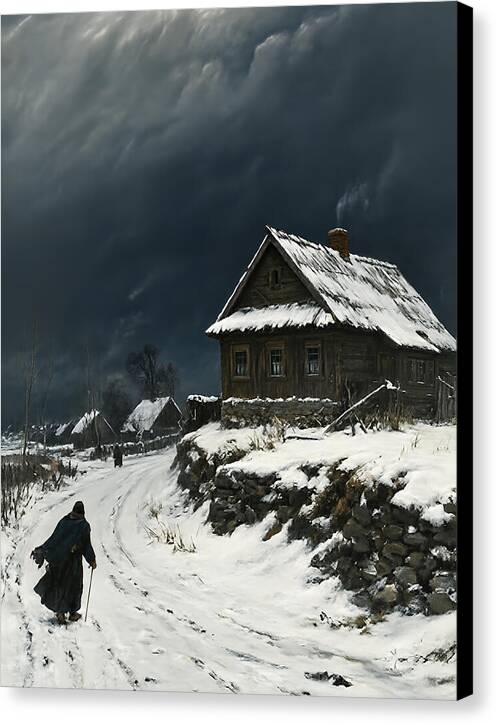 Winter Landscape - Canvas Print