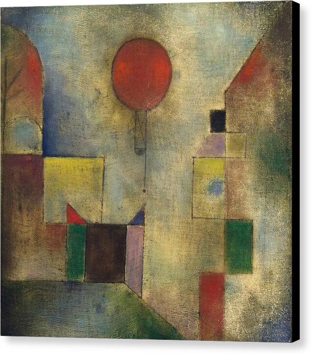 Red Balloon - Canvas Print