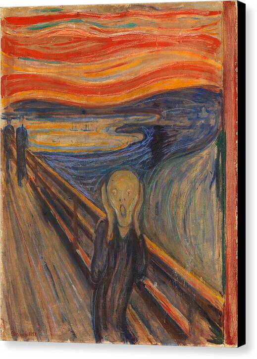 The Scream - Canvas Print