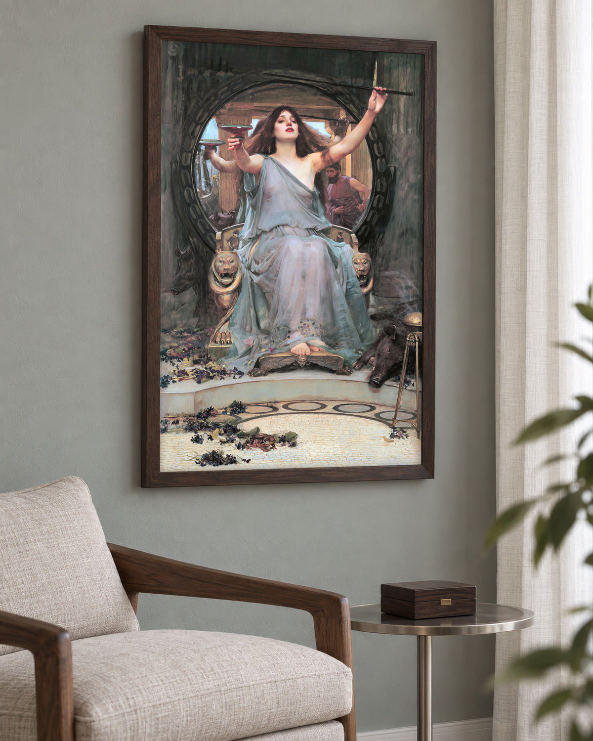 Circe Offering the Cup to Ulysses - Art Print