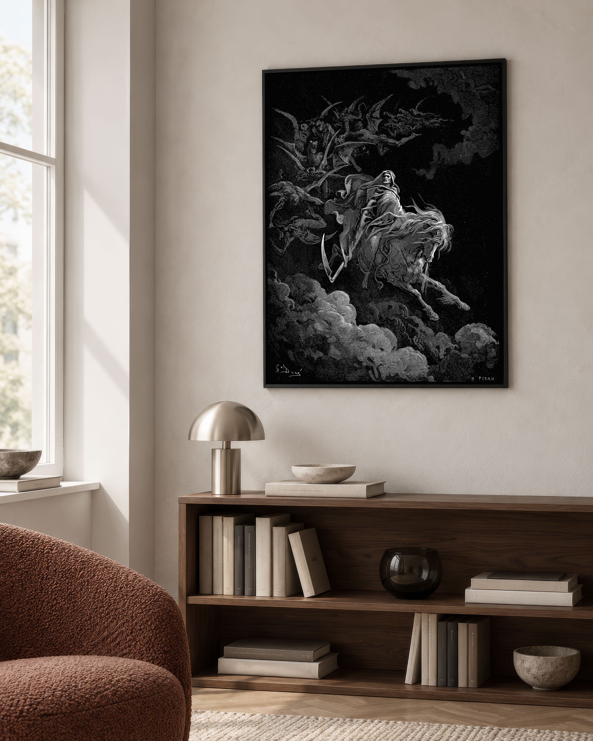 The Vision of Death - Art Print