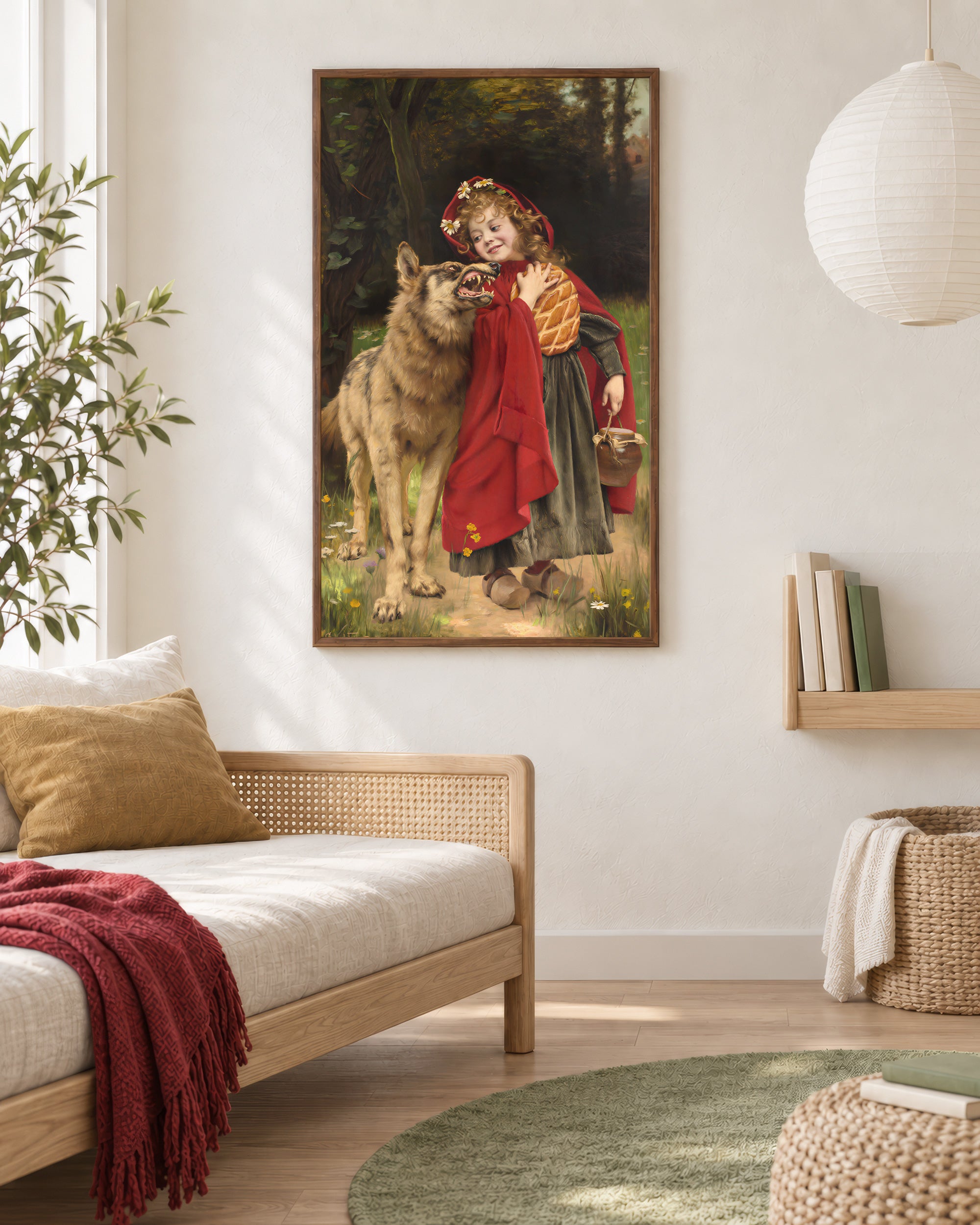 Little Red Riding Hood - Art Print