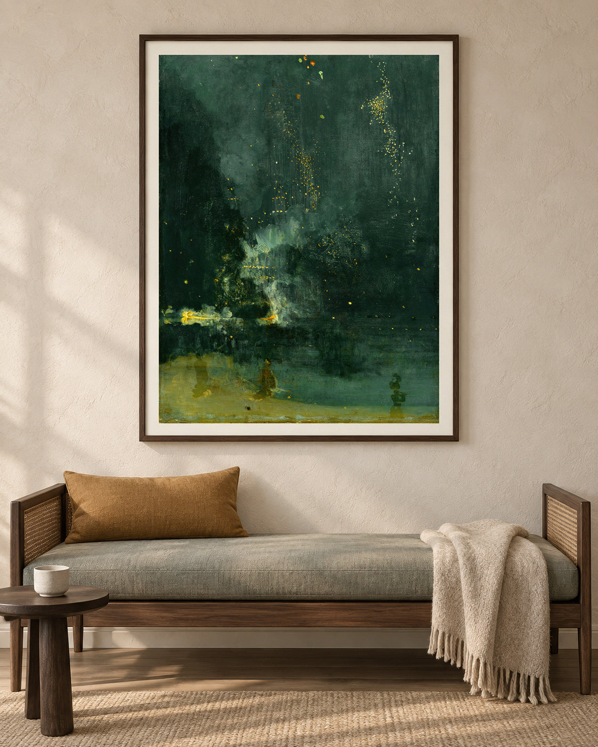 Nocturne in Black and Gold - Art Print