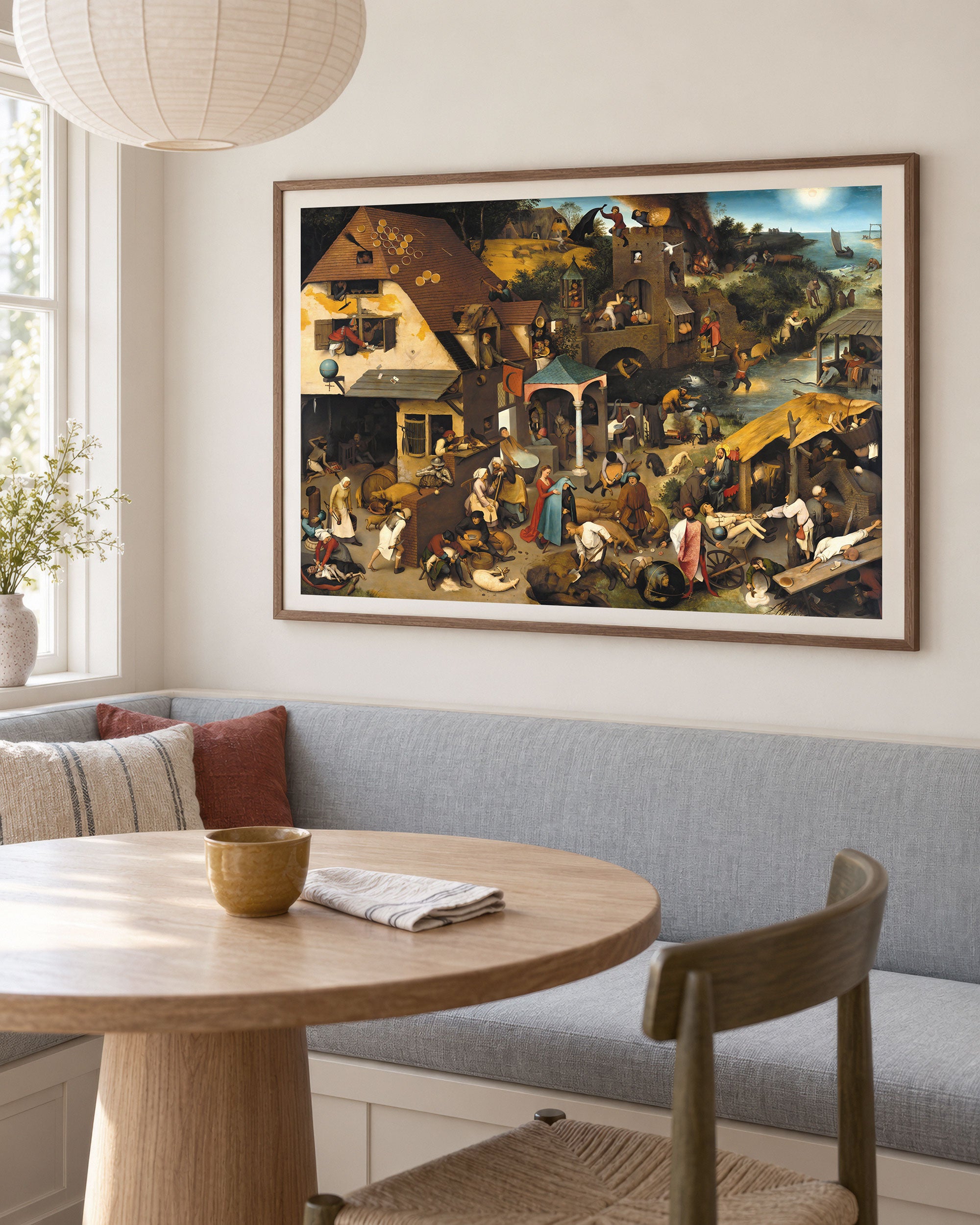 Netherlandish Proverbs - Art Print