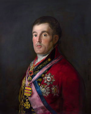 Portrait of the Duke of Wellington by Francisco Goya - Art Print - Zapista