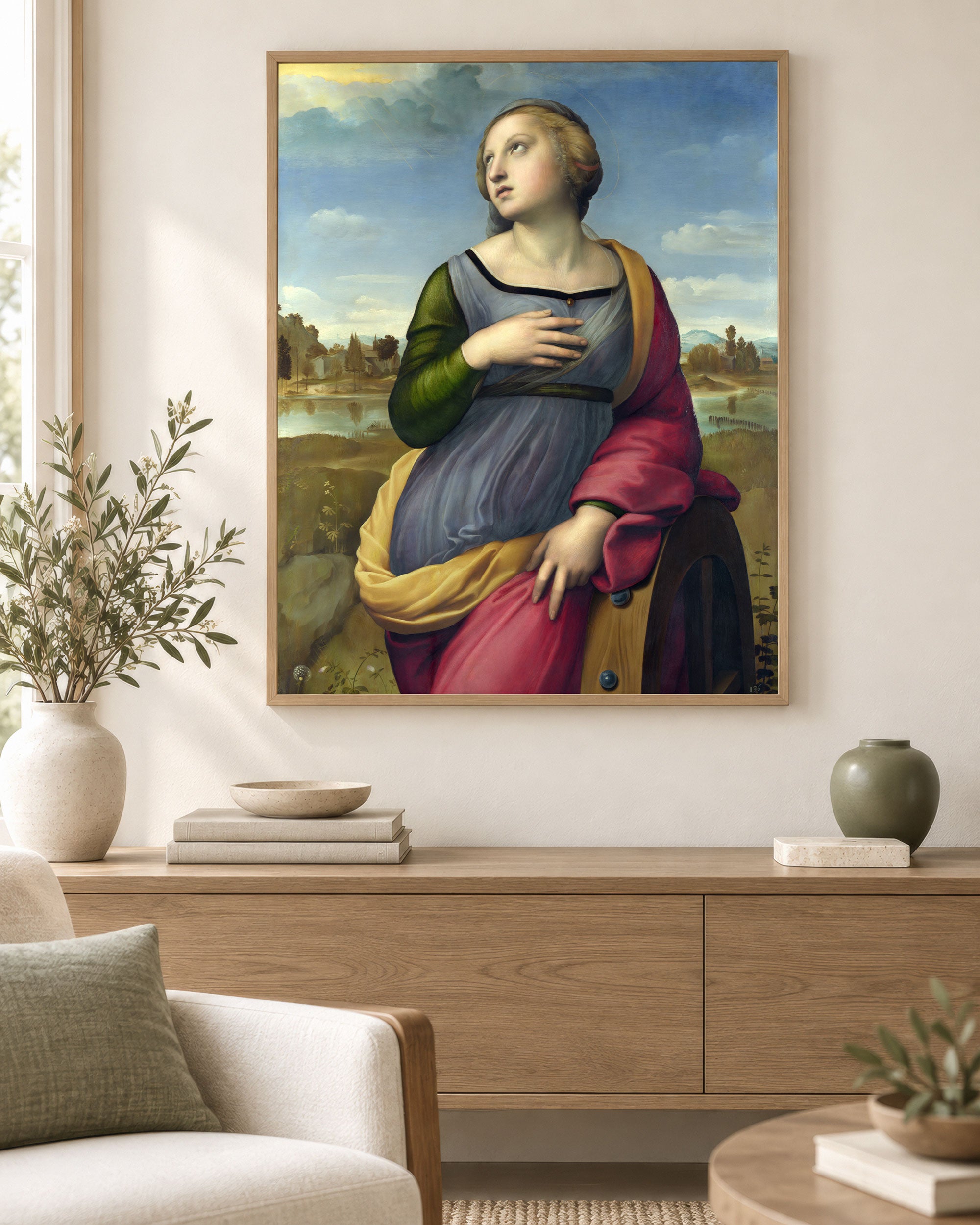 Saint Catherine of Alexandria - Art Print
