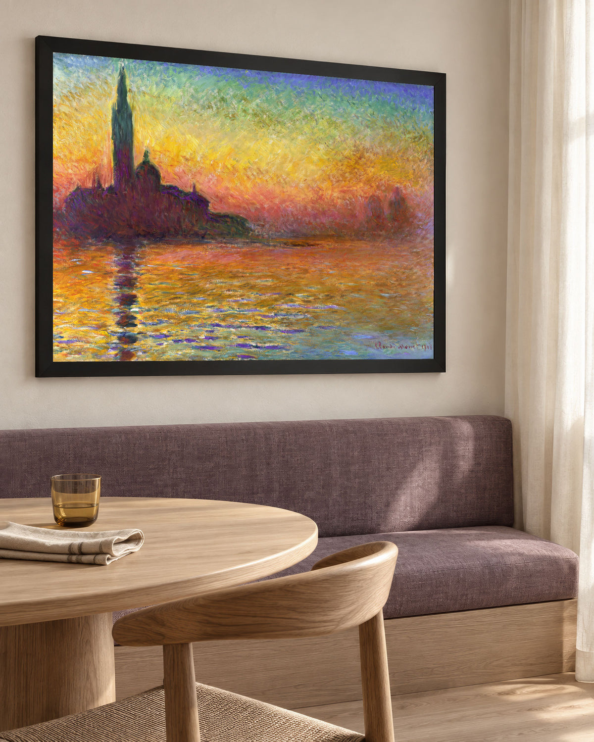 San Giorgio Maggiore at Dusk - Art Print
