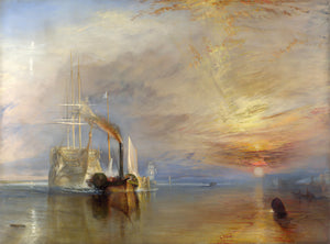 The Fighting Temeraire by J. M. W. Turner - Art Print - Zapista
