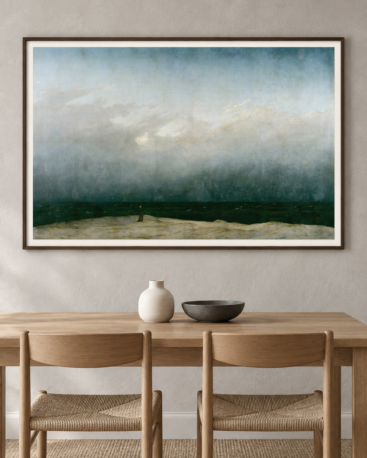 The Monk by the Sea - Art Print