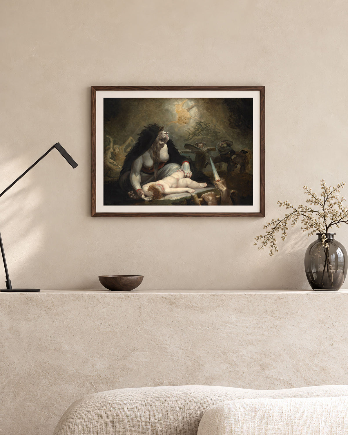 The Night-Hag Visiting Lapland Witches - Art Print