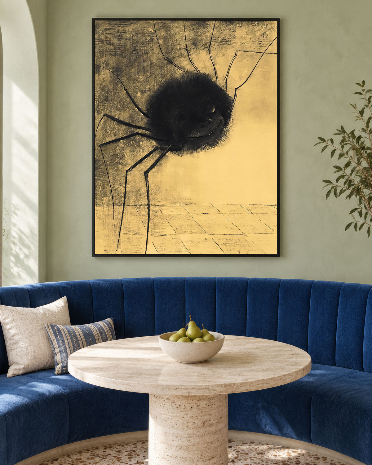 The Smiling Spider - Art Print