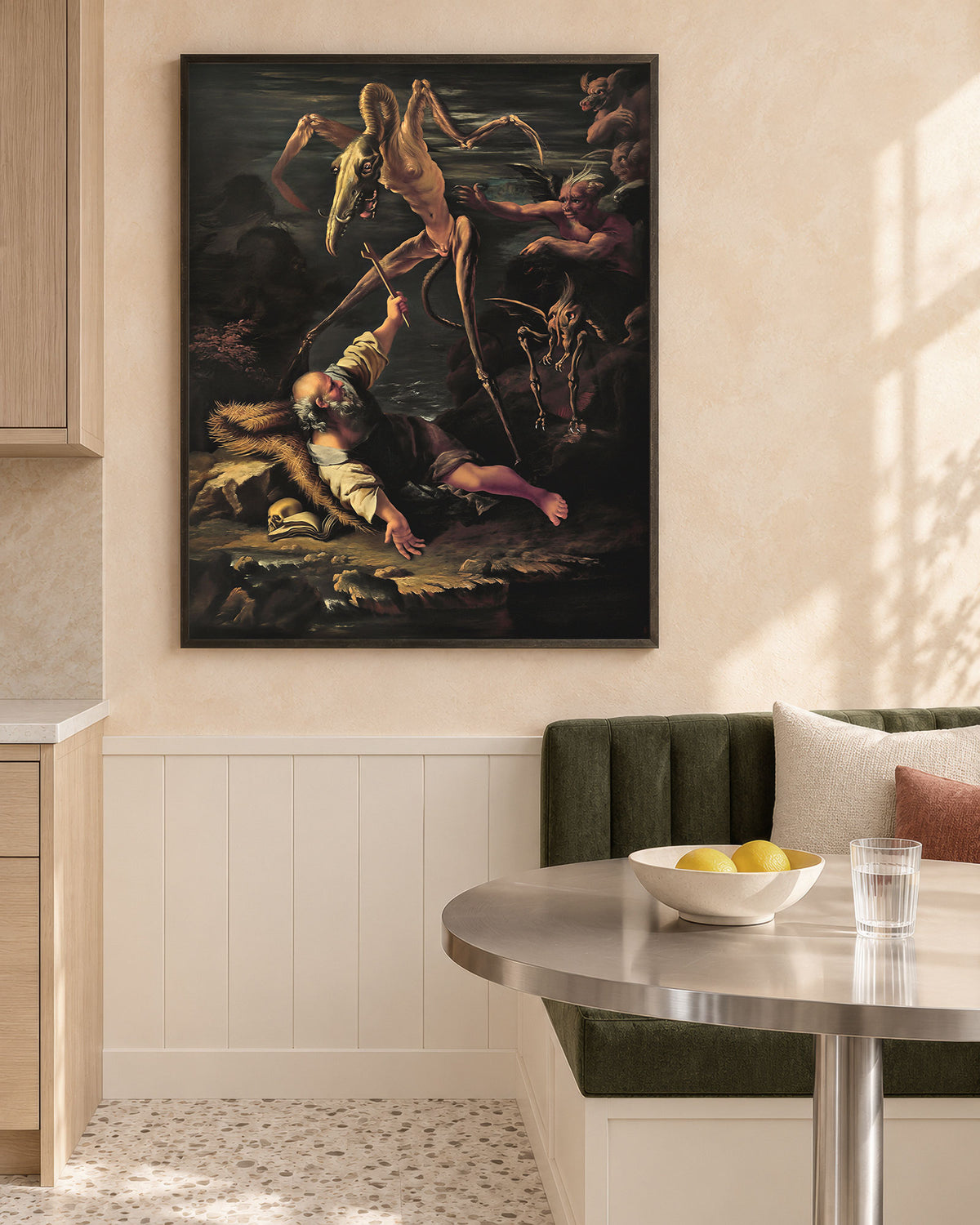 The Temptation of Saint Anthony - Art Print