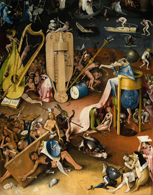 The Garden of Earthly Delights by Hieronymus Bosch - Art Print - Zapista