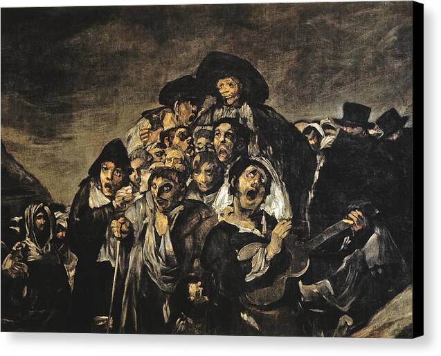 A Pilgrimage to San Isidro - Canvas Print