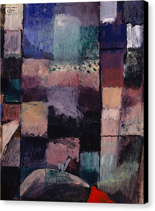 About a motif from Hammamet - Canvas Print
