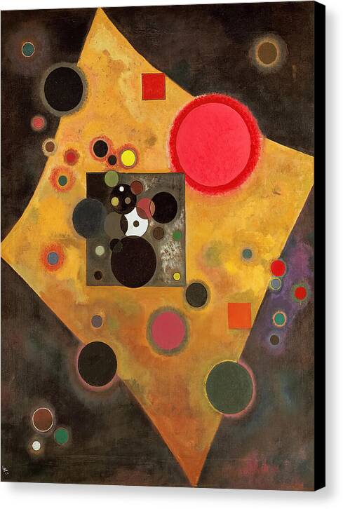 Accent in Pink - Canvas Print