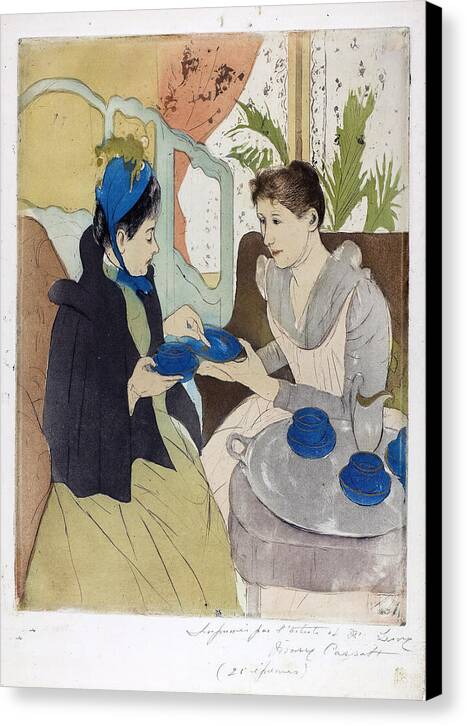 Afternoon Tea Party - Canvas Print
