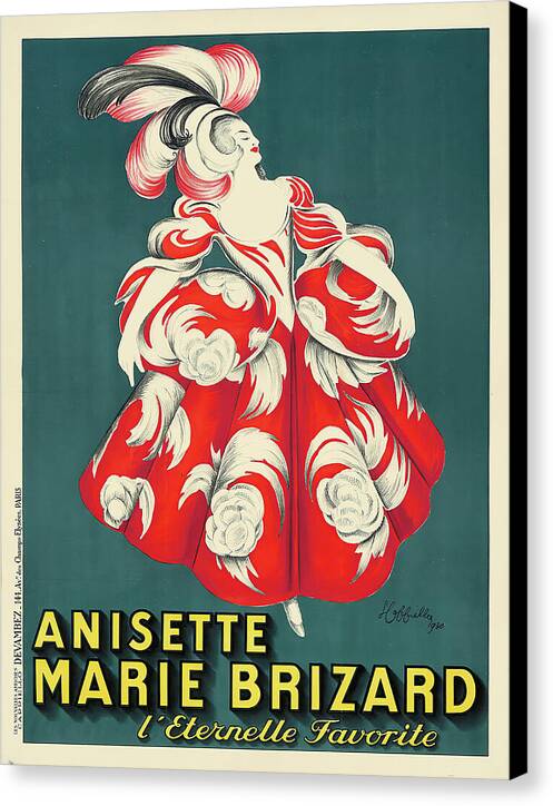Anisette Marie Brizard - Canvas Print