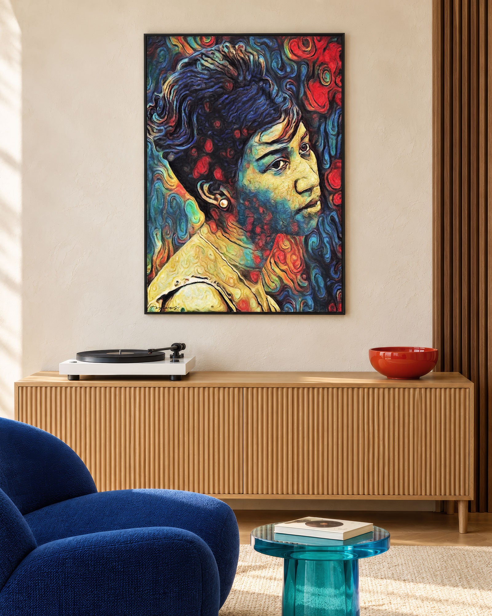 Aretha Franklin - Art Print
