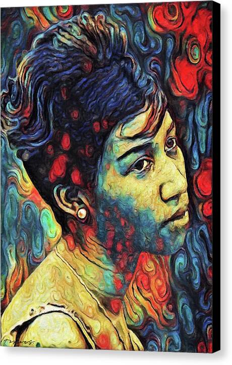 Aretha Franklin - Canvas Print