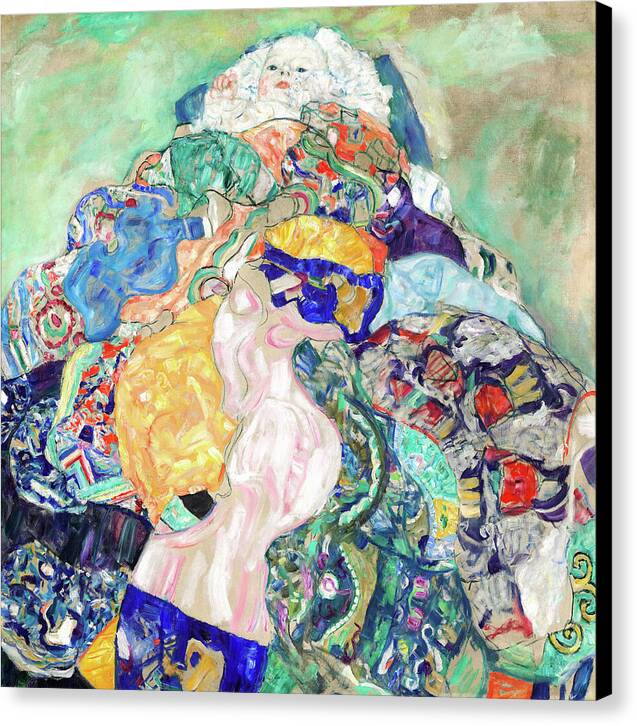 Baby - Cradle - Canvas Print