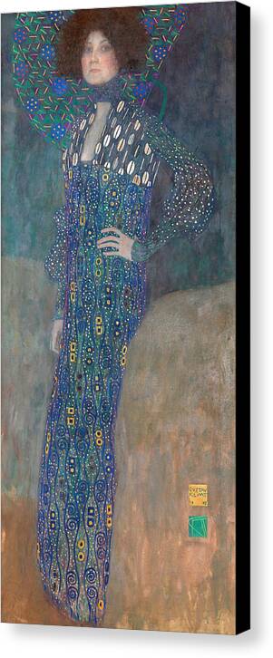 Bildnis Emilie Floge - Canvas Print