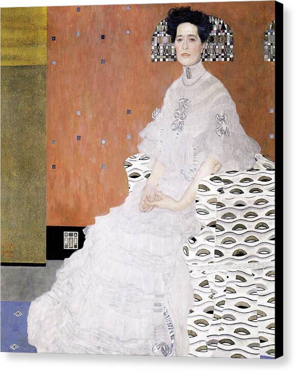 Bildnis Fritza Riedler - Canvas Print