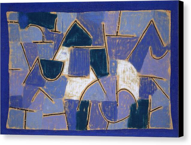 Blue Night - Canvas Print
