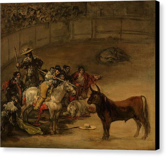 Bullfight, Suerte de Varas - Canvas Print