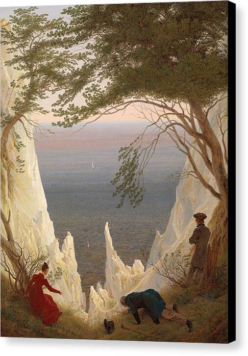 Chalk Cliffs on Rugen - Canvas Print
