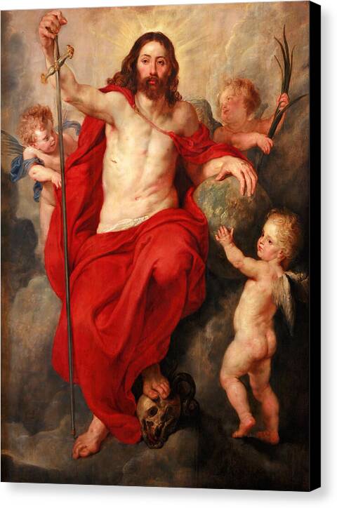 Christ Triumphing over Death and Sin - Canvas Print