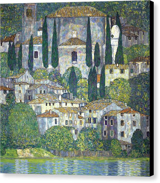 Chruch in Cassone - Canvas Print
