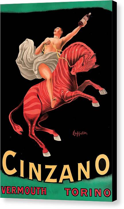 Cinzano Vermouth Torino - Canvas Print