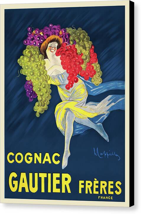 Cognac Gautier Freres - Canvas Print