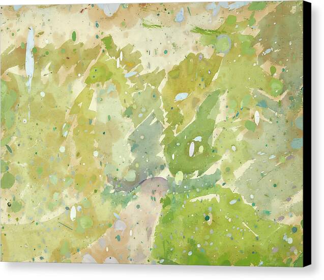 Color Study for Road through the Forest - Canvas Print