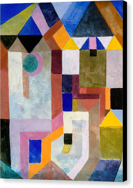 Colorful Architecture - Canvas Print