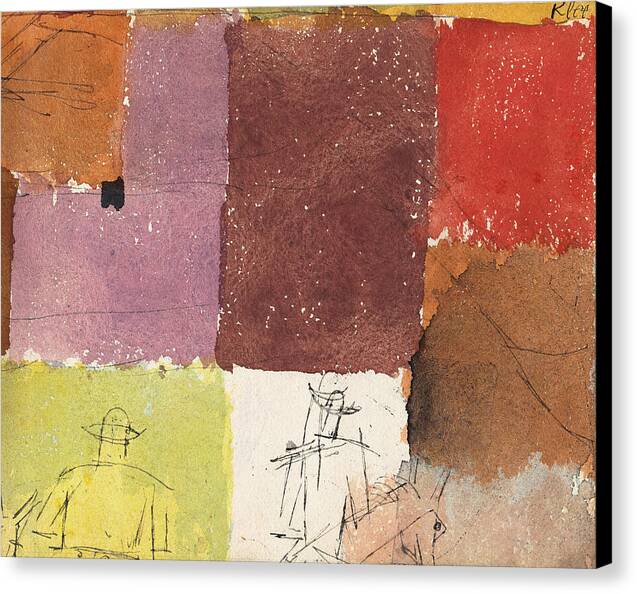 Composition with Figures - Canvas Print