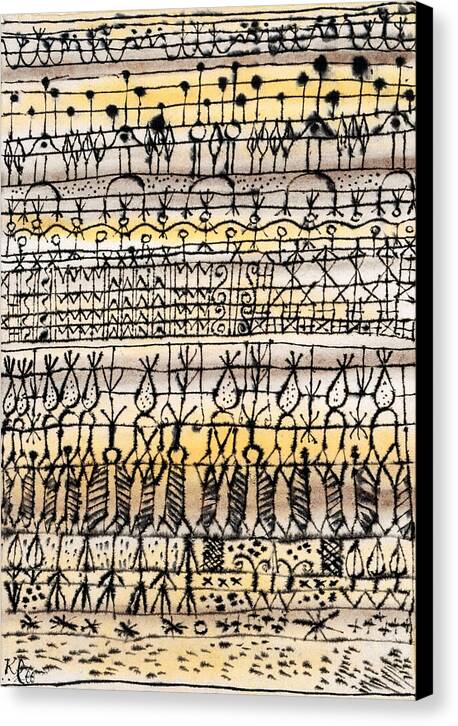 Cooling in a Hot Zone Garden - Canvas Print