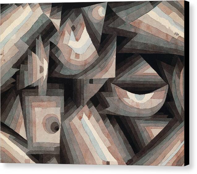 Crystal Gradation - Canvas Print