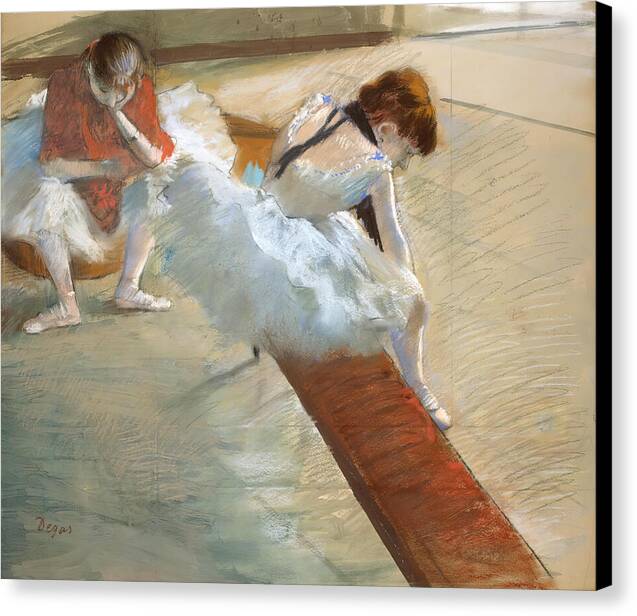 Dancers Resting - Canvas Print