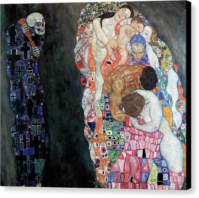 Death and Life - Canvas Print