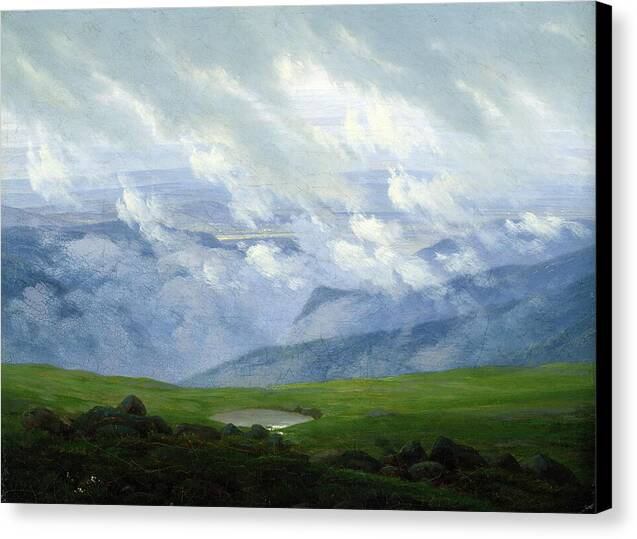 Drifting Clouds - Canvas Print