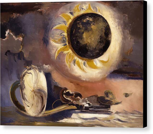 Eclipse of the Sunflower - Canvas Print