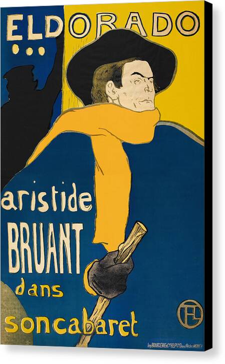 Eldorado - Aristide Bruant - Canvas Print