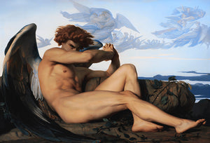 The Fallen Angel by Alexandre Cabanel - Art Print - Zapista