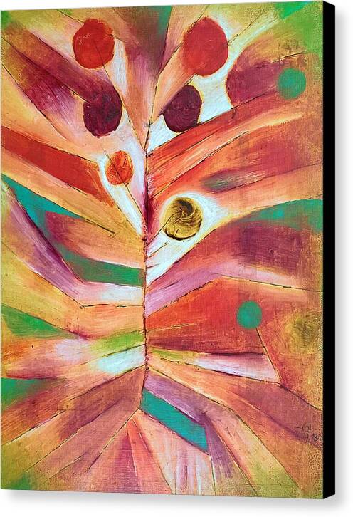 Feather Plant - Canvas Print