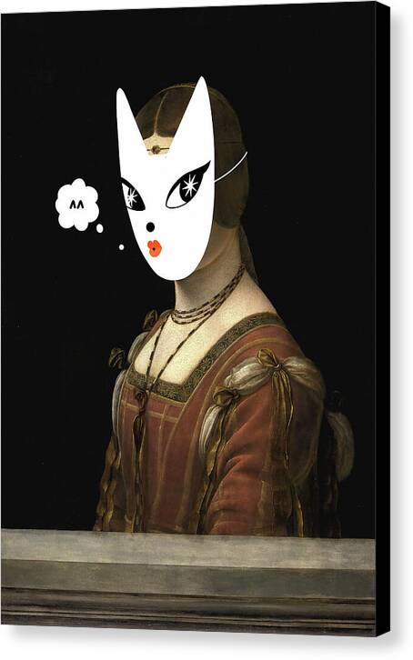 Ferronniere - Canvas Print
